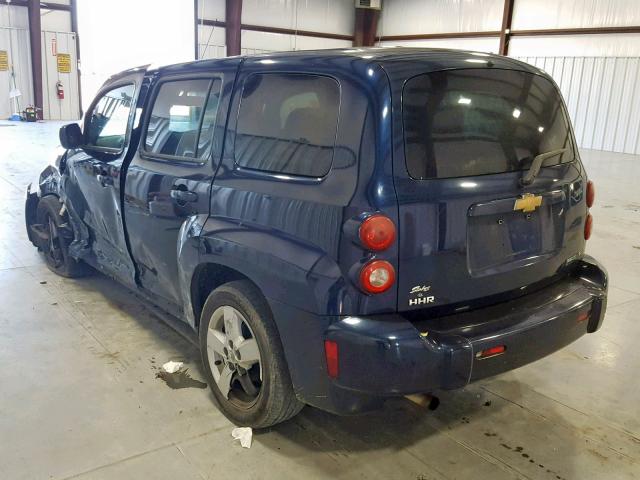 3GNBABFW8BS521838 - 2011 CHEVROLET HHR LT BLUE photo 3