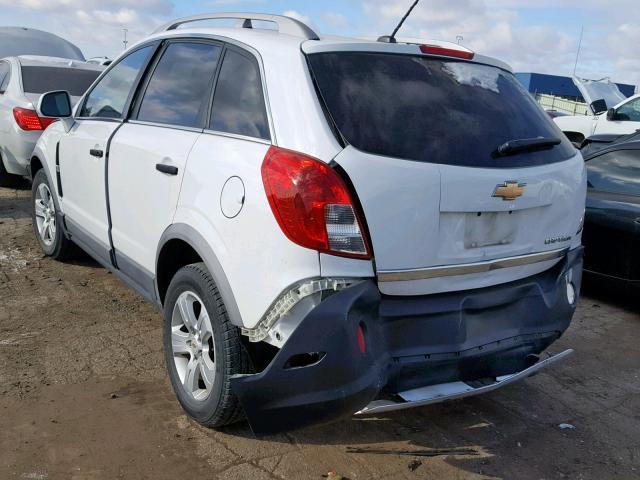 3GNAL2EK3ES578635 - 2014 CHEVROLET CAPTIVA LS 白色 照片 3