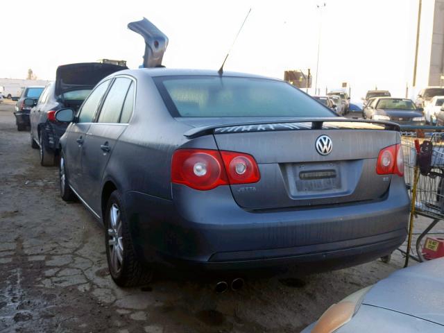 3VWEG71K17M157924 - 2007 VOLKSWAGEN JETTA WOLF GRAY photo 3