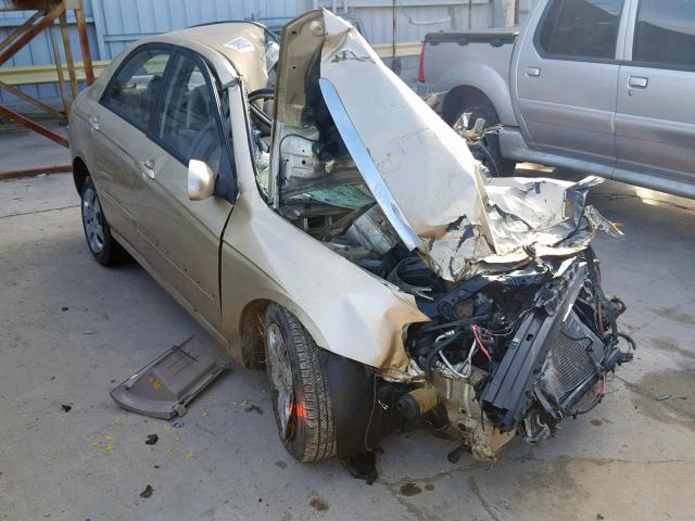 KNAFE221195646318 - 2009 KIA SPECTRA EX GOLD photo 1