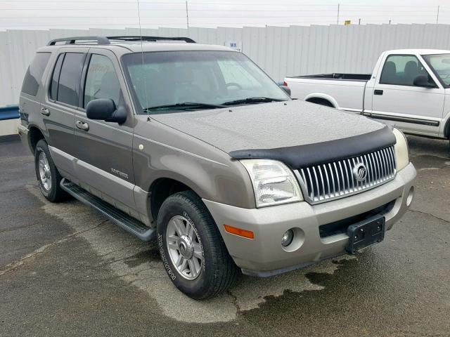 4M2DU86E62ZJ18621 - 2002 MERCURY MOUNTAINEE GRAY photo 1