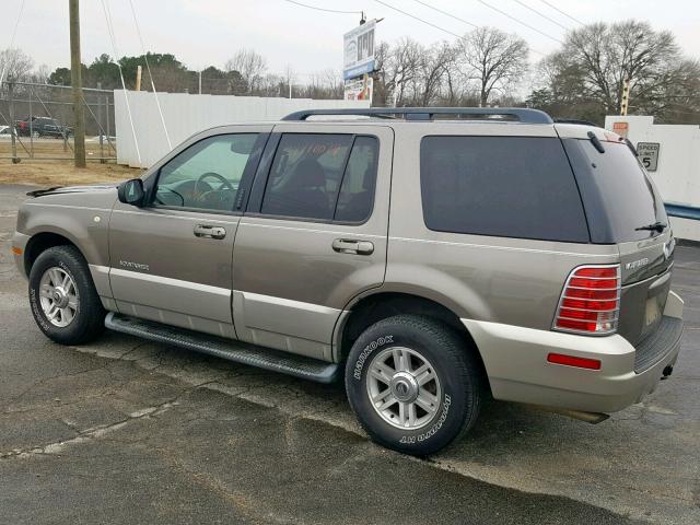 4M2DU86E62ZJ18621 - 2002 MERCURY MOUNTAINEE GRAY photo 9