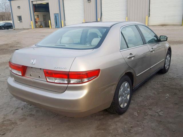 1HGCM55413A056832 - 2003 HONDA ACCORD LX GOLD photo 4