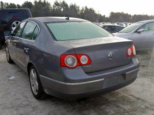 WVWAK73C88P062116 - 2008 VOLKSWAGEN PASSAT KOM GRAY photo 3