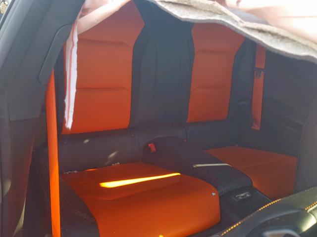 1G1FG1R72J0188204 - 2018 CHEVROLET CAMARO SS ORANGE photo 6