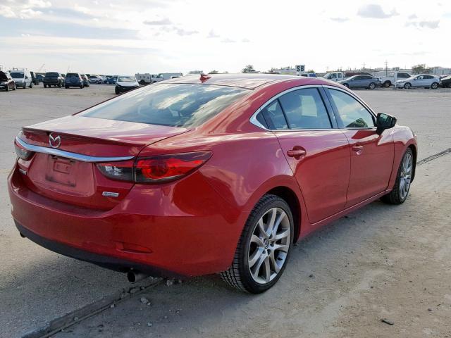 JM1GJ1W58E1103818 - 2014 MAZDA 6 GRAND TO RED photo 4