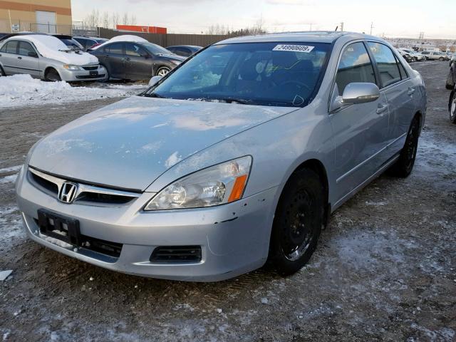 JHMCN36417C800064 - 2007 HONDA ACCORD HYB SILVER photo 2