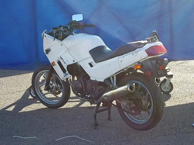 JKAEXMF137DA40503 - 2007 KAWASAKI EX250 F WHITE photo 3