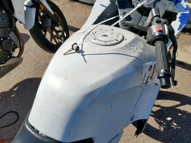 JKAEXMF137DA40503 - 2007 KAWASAKI EX250 F WHITE photo 5