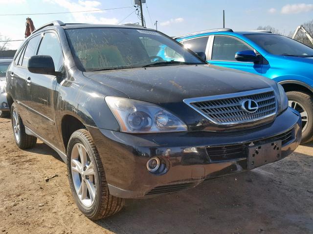 JTJHW31U382068746 - 2008 LEXUS RX 400H BLACK photo 9