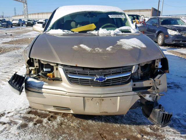 2G1WF52E749315395 - 2004 CHEVROLET IMPALA GOLD photo 7