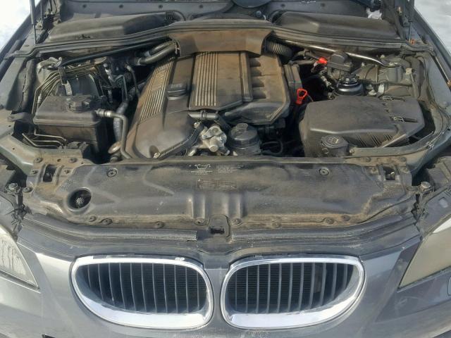 WBANA73564B809335 - 2004 BMW 530 I GRAY photo 7