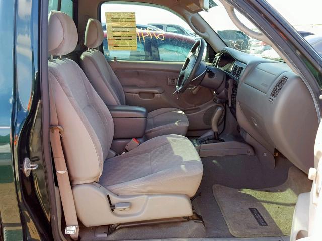 5TEPM62N04Z312419 - 2004 TOYOTA TACOMA GREEN photo 5