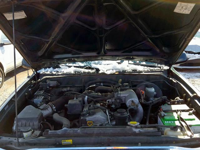 5TEPM62N04Z312419 - 2004 TOYOTA TACOMA GREEN photo 7