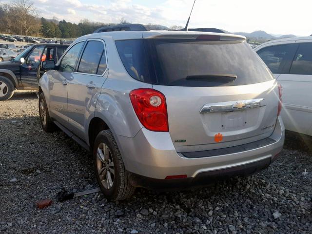 2GNALPEK8C6111042 - 2012 CHEVROLET EQUINOX LT SILVER photo 3