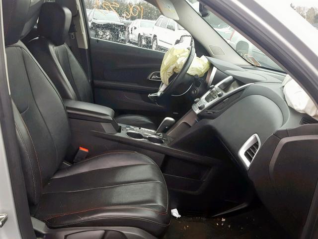 2GNALPEK8C6111042 - 2012 CHEVROLET EQUINOX LT SILVER photo 5