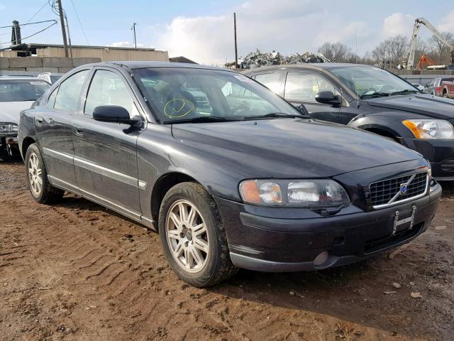 YV1RS64A442336732 - 2004 VOLVO S60 BLACK photo 1