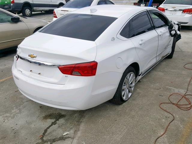 2G1115S32G9147211 - 2016 CHEVROLET IMPALA LT WHITE photo 4