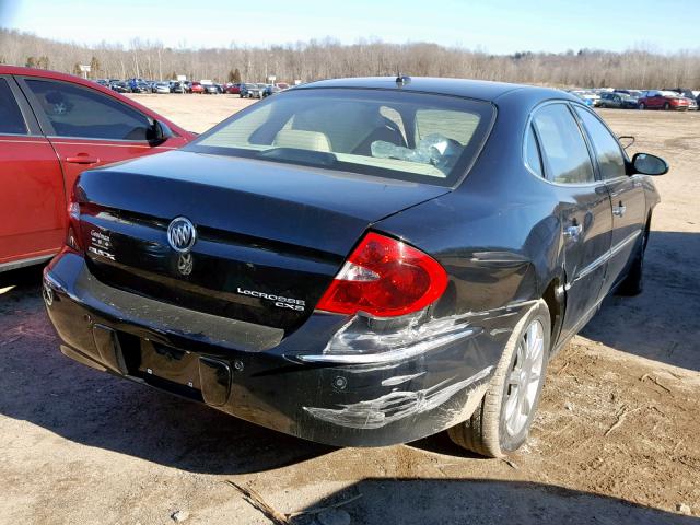 2G4WE587771140924 - 2007 BUICK LACROSSE C BLACK photo 4