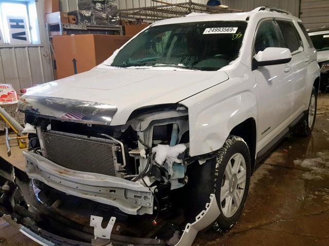 2GKALREK5F6122612 - 2015 GMC TERRAIN SL WHITE photo 2