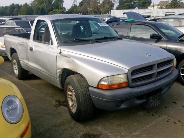 1D7FL16X53S143150 - 2003 DODGE DAKOTA SXT SILVER photo 1