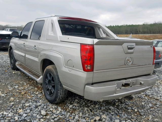 3GYEK62N24G276798 - 2004 CADILLAC ESCALADE E SILVER photo 3