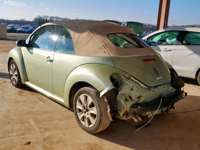 3VWPF31Y48M403536 - 2008 VOLKSWAGEN NEW BEETLE Yaşıl foto 3