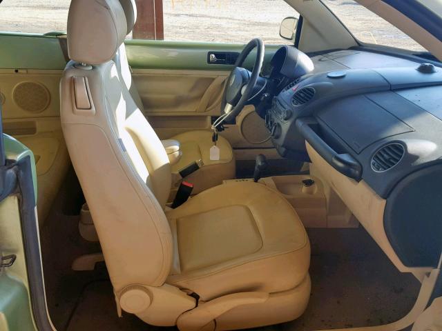 3VWPF31Y48M403536 - 2008 VOLKSWAGEN NEW BEETLE Yaşıl foto 5