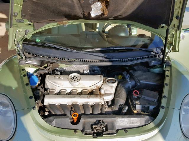 3VWPF31Y48M403536 - 2008 VOLKSWAGEN NEW BEETLE Yaşıl foto 7