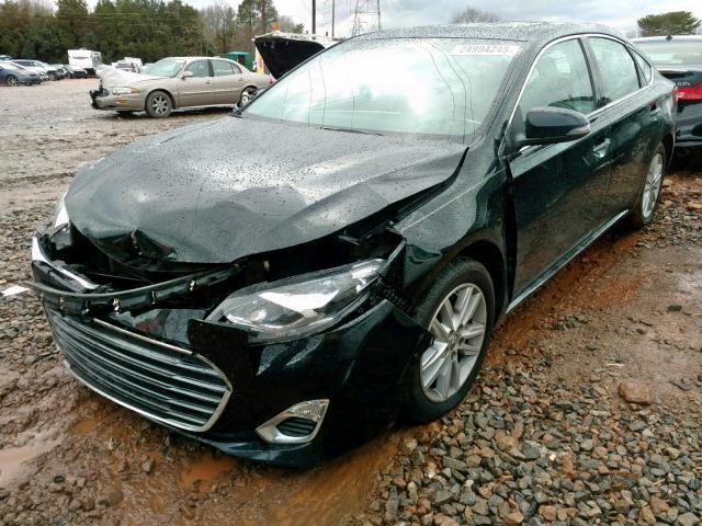 4T1BK1EB3EU118350 - 2014 TOYOTA AVALON BAS BLACK photo 2