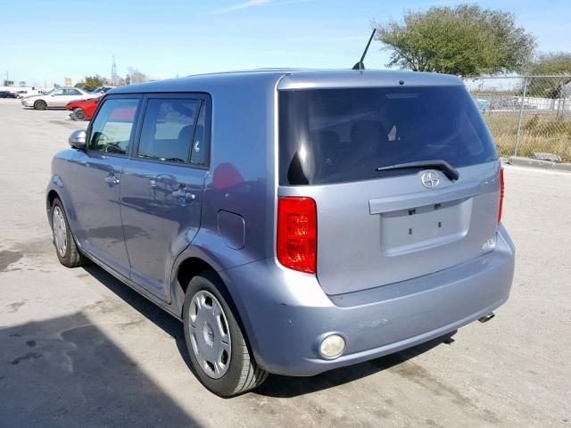 JTLKE50E491092518 - 2009 TOYOTA SCION XB GRAY photo 3