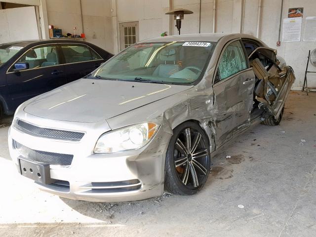 1G1ZG57B18F215556 - 2008 CHEVROLET MALIBU LS SILVER photo 2
