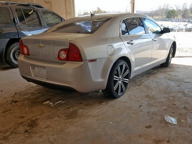 1G1ZG57B18F215556 - 2008 CHEVROLET MALIBU LS SILVER photo 4