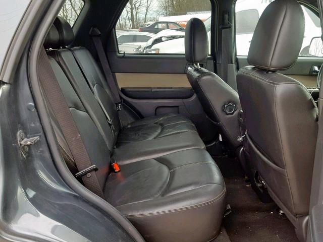 4M2CU87759KJ21718 - 2009 MERCURY MARINER PR GRAY photo 6