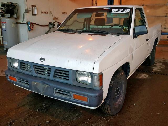 1N6SD11S6VC344776 - 1997 NISSAN TRUCK BASE WHITE photo 2