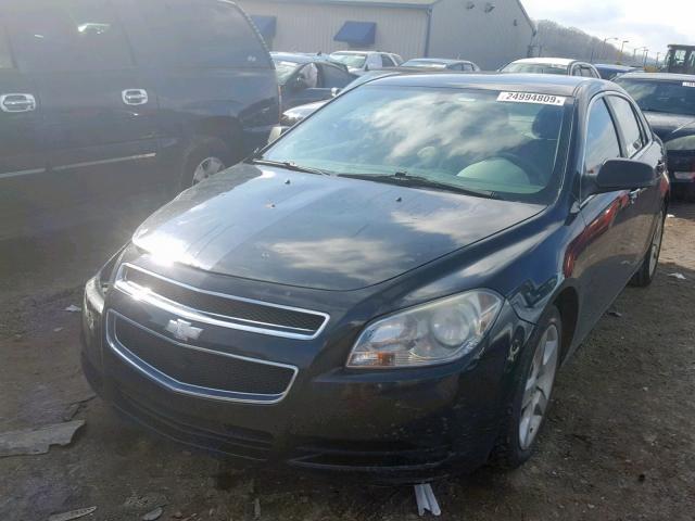 1G1ZB5EB9AF267878 - 2010 CHEVROLET MALIBU LS BLUE photo 2