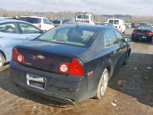 1G1ZB5EB9AF267878 - 2010 CHEVROLET MALIBU LS BLUE photo 4