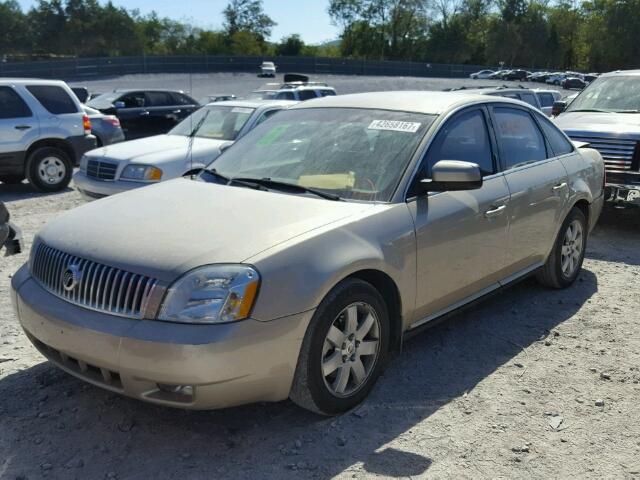 1MEHM40196G613370 - 2006 MERCURY MONTEGO LU BEIGE photo 2