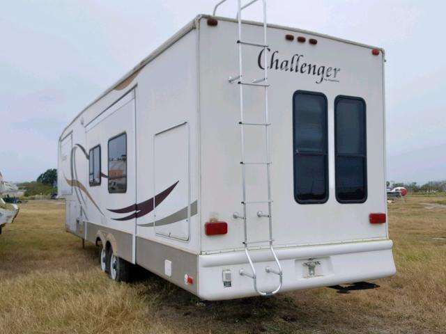 4YDF34S207E751567 - 2007 KEYSTONE CHALLENGER WHITE photo 3