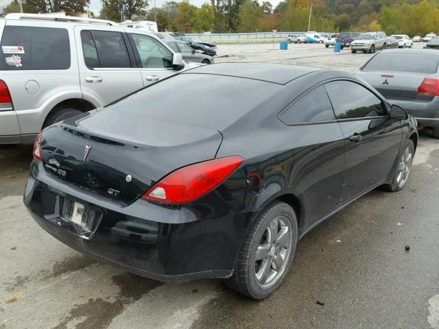 1G2ZH18N874179045 - 2007 PONTIAC G6 GT BLACK photo 4