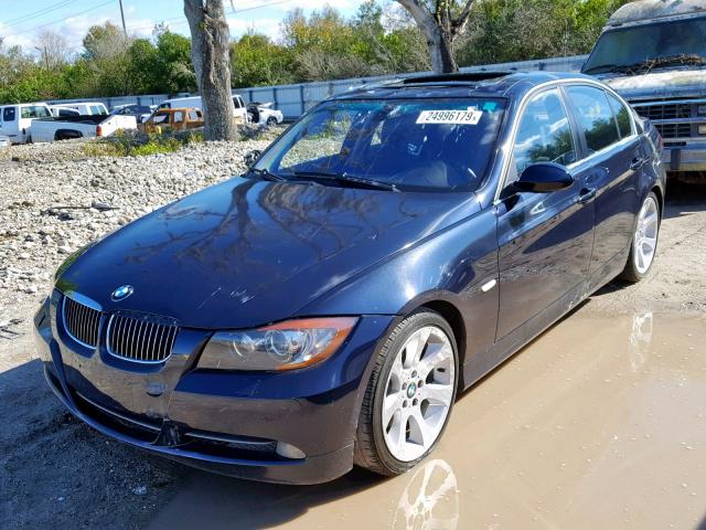 WBAVB33526PS16440 - 2006 BMW 330 I BLUE photo 2