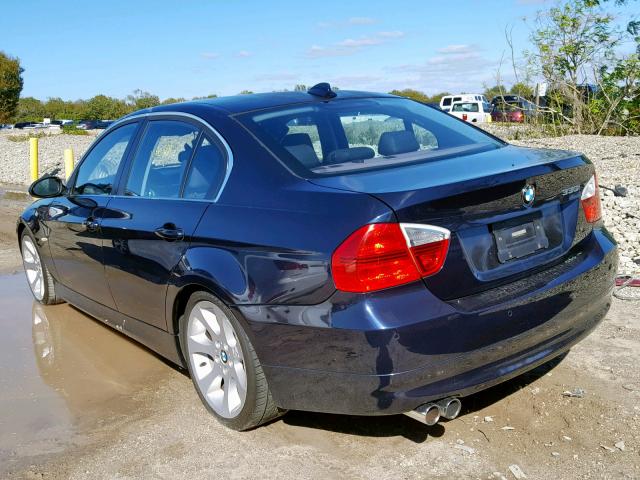 WBAVB33526PS16440 - 2006 BMW 330 I BLUE photo 3