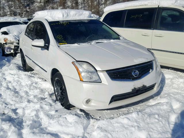 3N1AB6AP4BL664534 - 2011 NISSAN SENTRA 2.0 WHITE photo 1