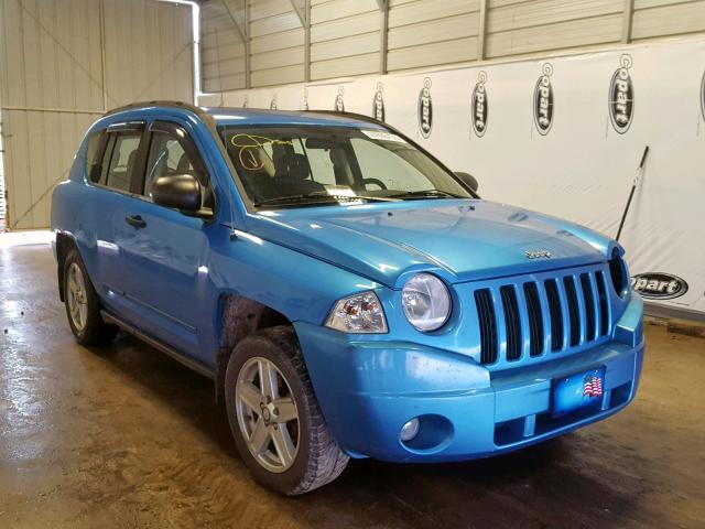 1J8FF47WX8D591655 - 2008 JEEP COMPASS SP 蓝色 照片 1