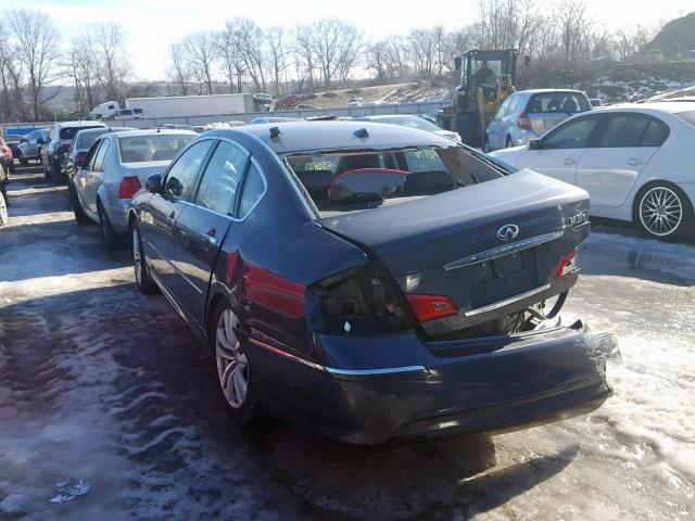 JNKAY01FX8M654944 - 2008 INFINITI M35 BASE GRAY photo 3