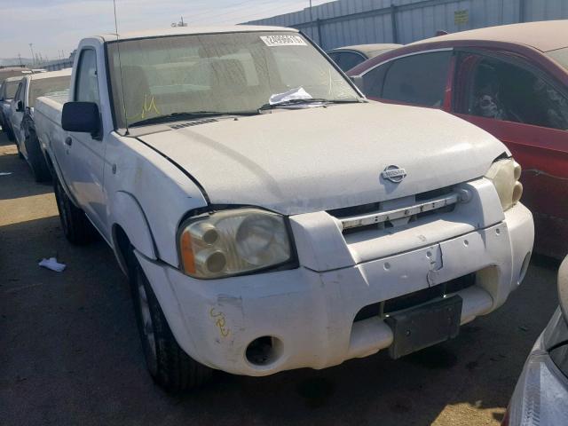 1N6DD21S61C343698 - 2001 NISSAN FRONTIER X WHITE photo 1