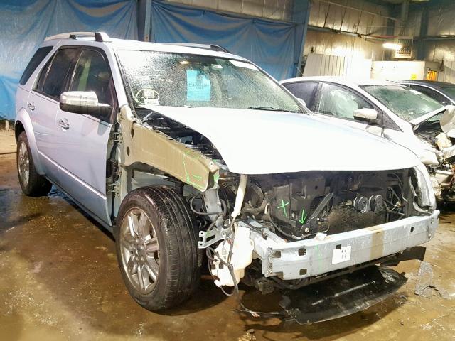 1FMDK03W48GA10833 - 2008 FORD TAURUS X L BLUE photo 1