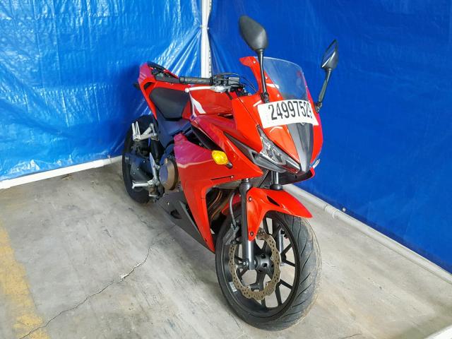 MLHPC4464G5301148 - 2016 HONDA CBR500 R RED photo 1