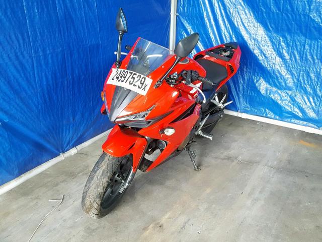 MLHPC4464G5301148 - 2016 HONDA CBR500 R RED photo 2