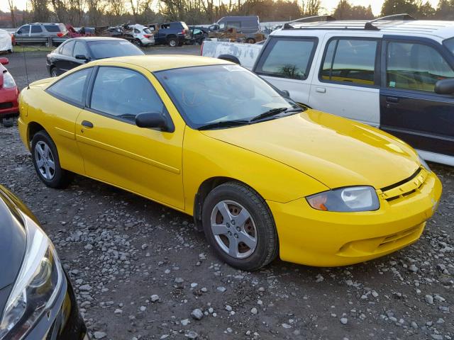 1G1JF12F747228447 - 2004 CHEVROLET CAVALIER L YELLOW photo 1